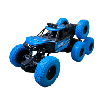 Toymatrix 1:18 Scale 6x6 Off-Road RC Rock Crawler Car | Motion Climbing Remote Control Toy | 2.4GHz Wireless Control | Big Rubber Tires | Rechargeable Battery | Kids & Boys Toy