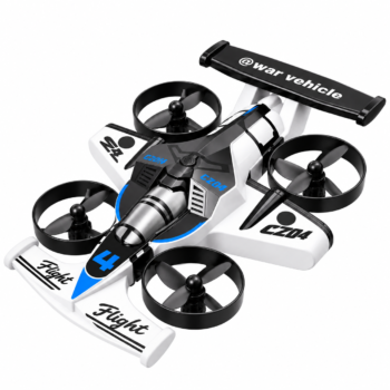 K.LAL CZ04 RC Aircraft | 2.4GHz Remote Control Flying Toy with 4 Propellers | Rechargeable Aircraft for Kids 14+